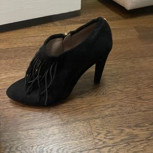 Black Chloe suede booties size euro 40 or 9 US